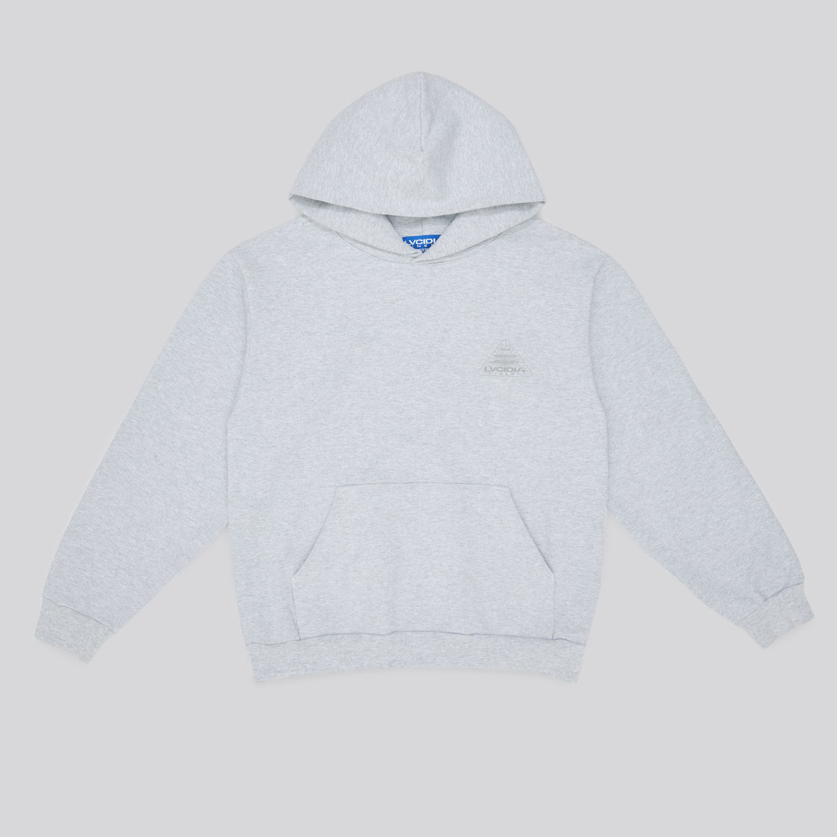 Trigonal Reflective Logo Hoodie