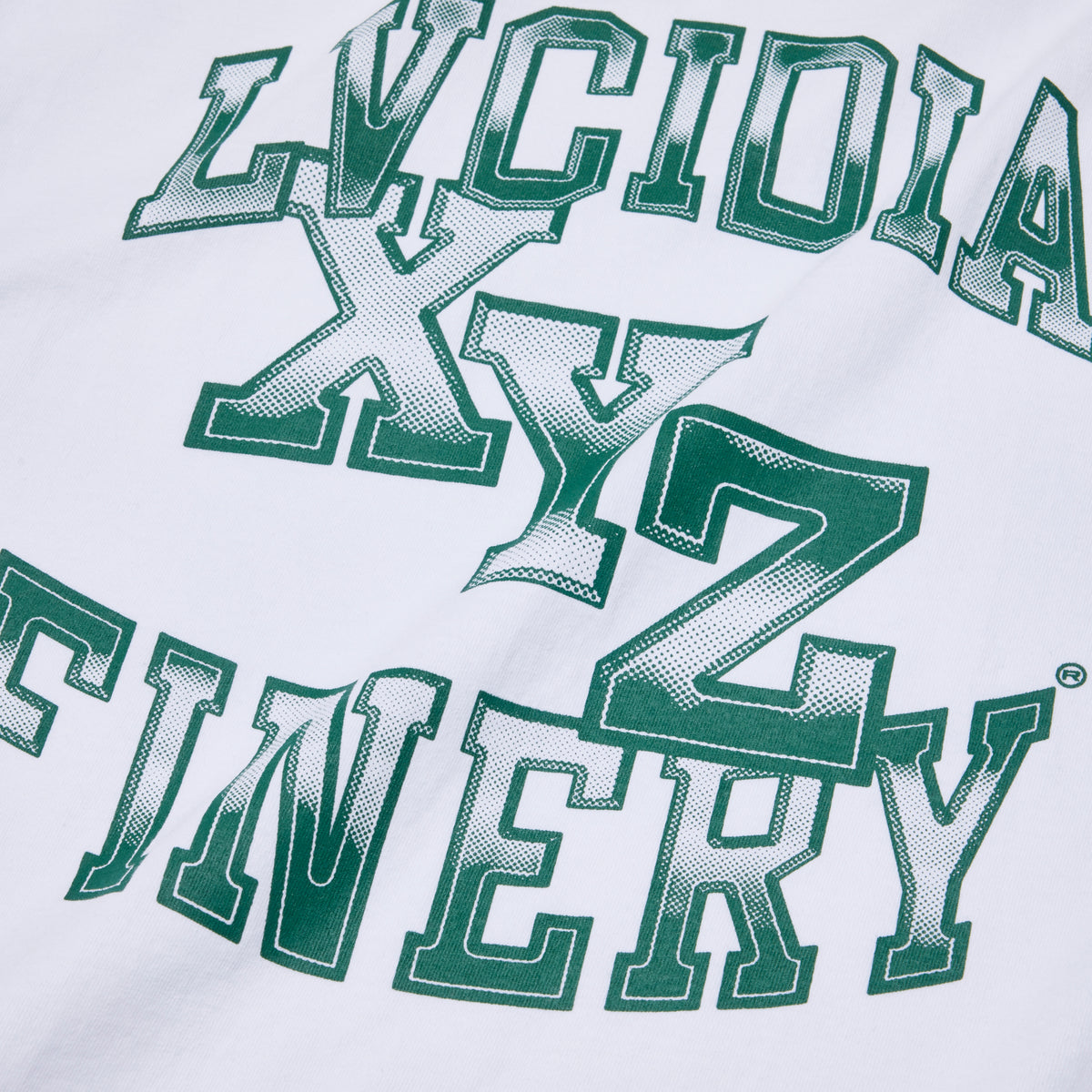 XYZ College White T-Shirt