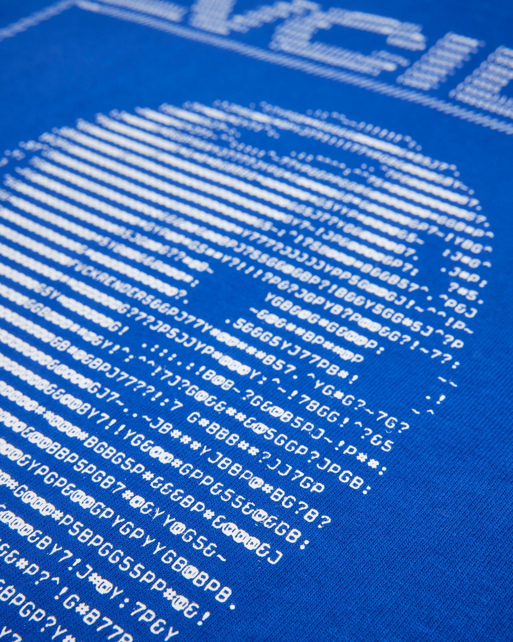 ASCII Blue T-shirt